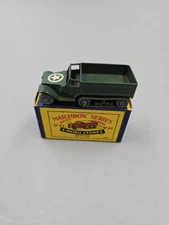 Vintage Matchbox Lesney #49 M3 Personnel Carrier With Metal Wheels In The...