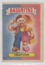 1988 Stani Basuritas (Garbage Pail Kids) Omar Icon #83 s5q