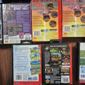 Sega Genesis Game Lot Bundle 18 Sonic Rare