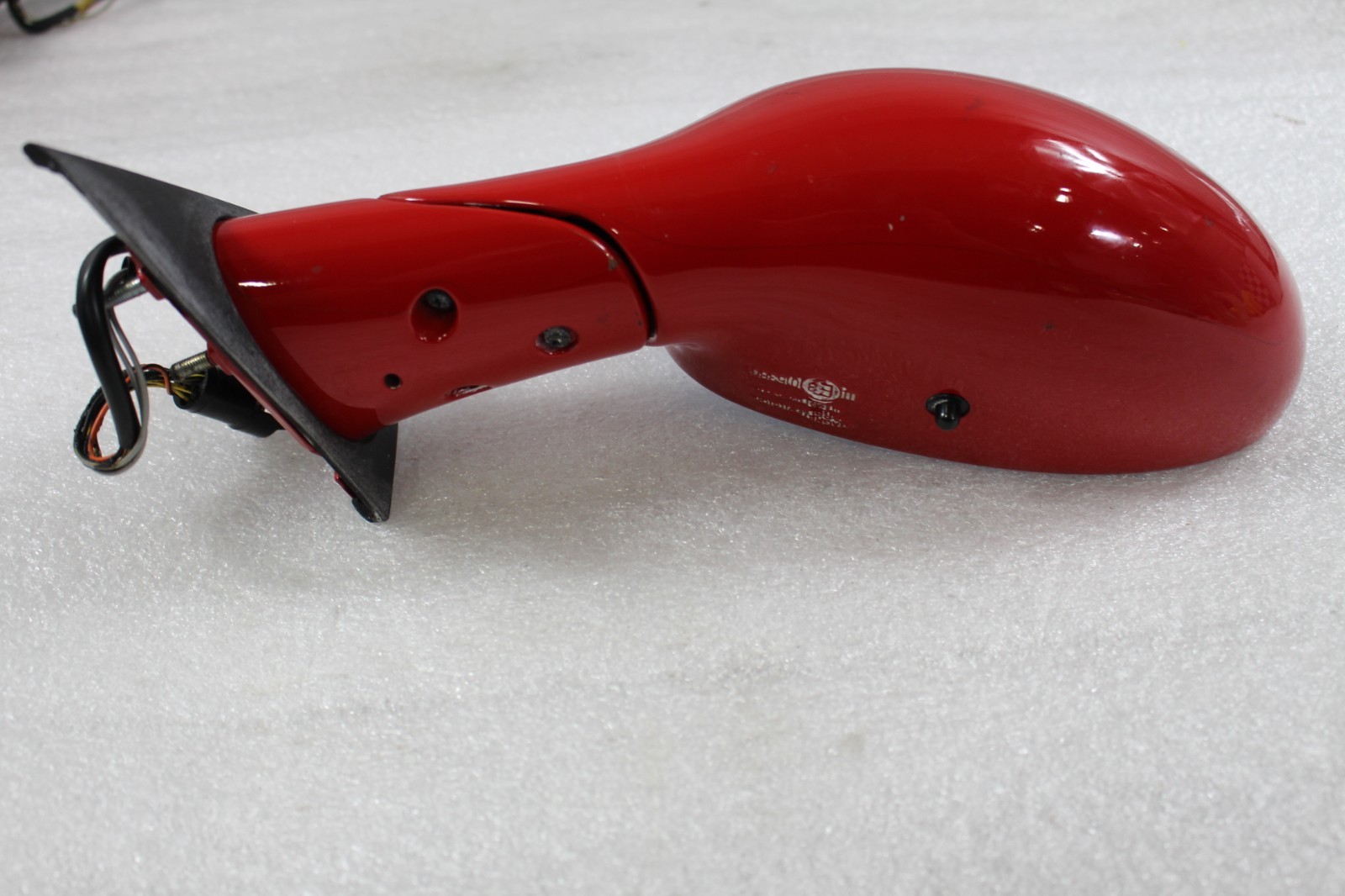 Ferrari 360, Spider, LH, Left, Side View Mirror, Red, Used, P/N 65731810