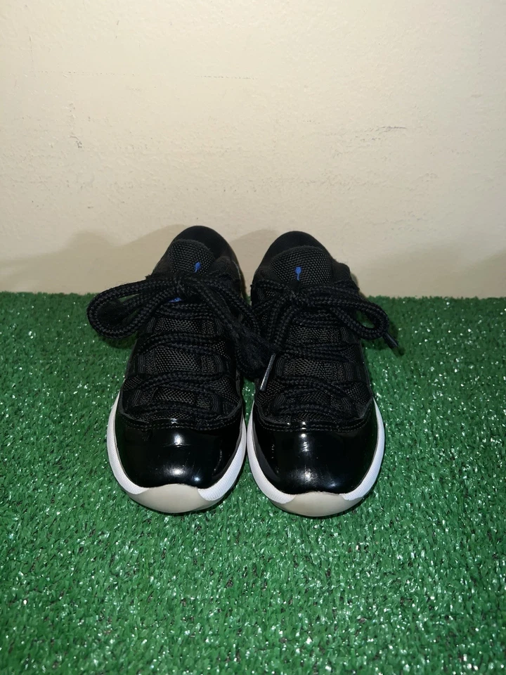 Nike Air Jordan 11 Low Retro TD Space Jam Negro FV5120-004 Talla 10C LEER Foto 2 de 4