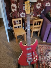 Danelectro Hodad Rare Electric Guitar 1998 With Tremelo Arm Lipstick Pickups MIK