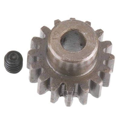 Robinson Racing Extra Hard Steel 5mm Bore 1 Module Pinion, 16T | eBay