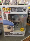 Funko Pop! Vinyl Rocks John Lennon (Chase) #247 Free Shipping Protector Case