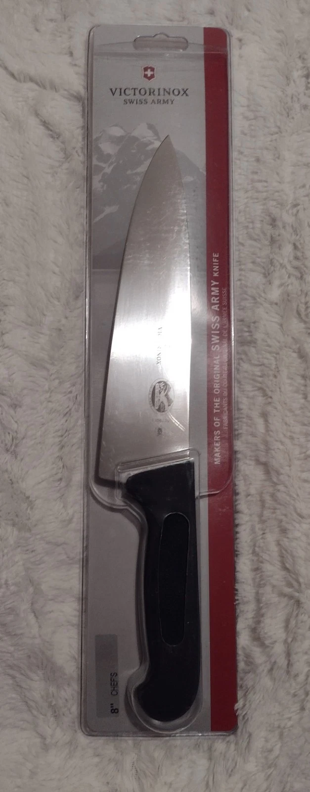 Victorinox Chef Knife 20cm Extra Wide Blade Black 5.2063.20 8 Inch Carving Cooks