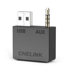 Audio Bluetooth Transmitter/Receiver, Car Aux Adapter for Music Streaming Sou...