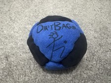 DirtBag Blue Black Hacky Sack Footbag Brand New In Hand Look