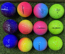 12 pelotas de golf Vice Pro, Pro Air, Pro Galaxy 5A como nuevas
