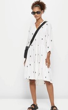Target Size 6 Embroidered Tiered Mini Dress100% Cotton BNWOT