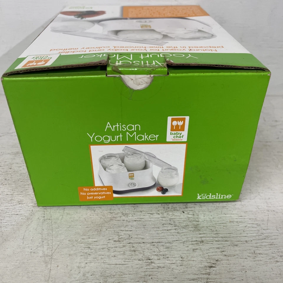 Kidsline Baby Chef Yogur Artesanal Comida Natural Bebé Libre de BPA Foto 4 de 4