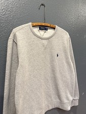Polo Ralph Lauren Gray Embroidered Pony Men  s Sweatshirt Size Medium