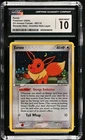 CGC 10 Pokemon Eevee EX Unseen Forces Inverted Reverse Holo Error 2005 #55