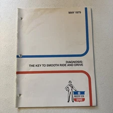 Master Tech Service 1979 Diagnosis The Key To Smooth Ride & Drive Reference Book