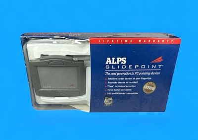 Vintage 1994 Alps Glidepoint for DOS Windows Computer - PS/2 Serial Port Version