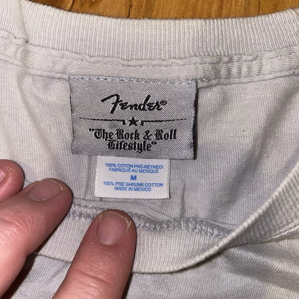 Гитара FENDER и усилитель навсегда громкий рок-н-ролл рубашка серый взрослый размер средний Y2K - Изображение 2 из 4