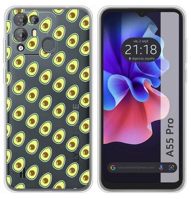 CAXKJE Trasparente Personalizzata Custodia per Blackview A52