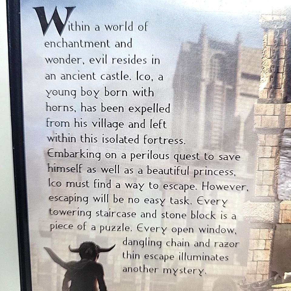 ICO Puzzle Room- Sony PlayStation 2 -PS2- Tested NO MANUAL *READ* - Image 4 of 4