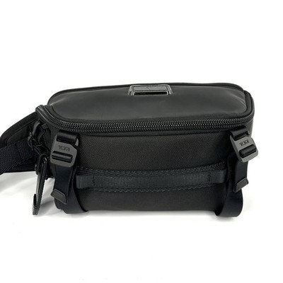 TUMI Alpha Bravo Platoon Sling Shoulder Bag Crossbody Solid Black