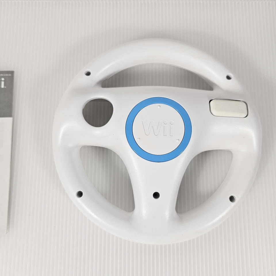 Mando Rueda Wii Original -Nintendo Wii- Mando Blanco Foto 2 de 4