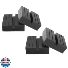 4PCS Car Auto Jacking Lift Pads, Round Heavy Duty Rubber Arm Pads Fit for Aut