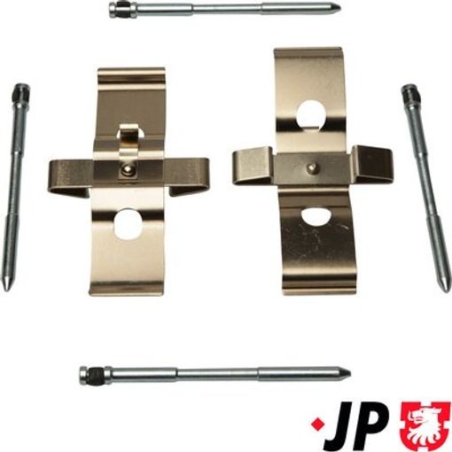 Fits JP GROUP 1164004110 ACCESSORY KIT, DISC BRAKE PADS