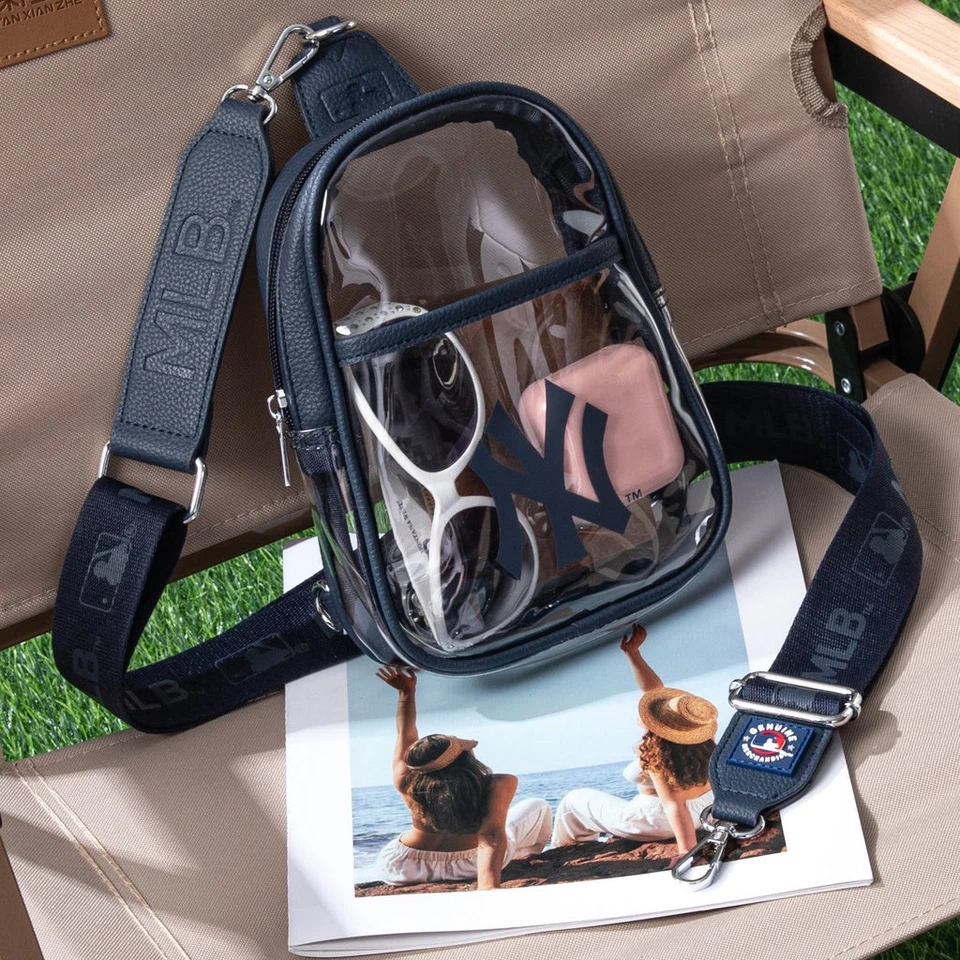 Bolso Mini Sling Stadium MLB New York Yankees Transparente Foto 3 de 3