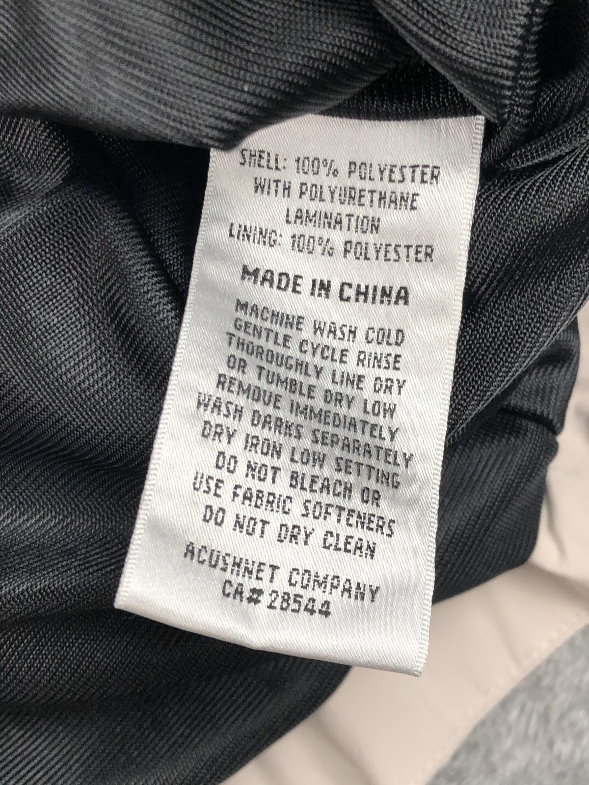 FootJoy DryJoys Jacket Womens Medium Waterproof Windshirt Golf Black White M