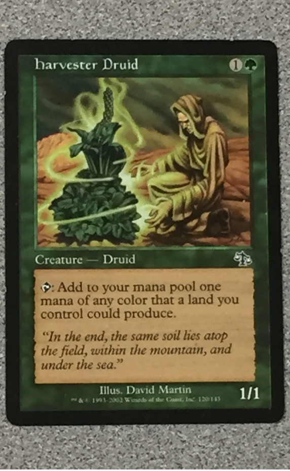 MTG - HARVESTER DRUID 1X JUDGMENT - COMMON - CREATURE - LP