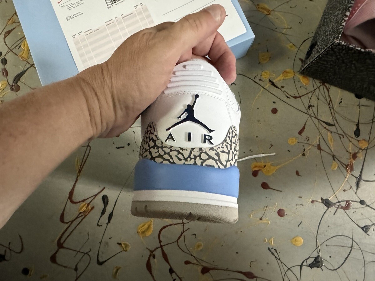 jordan 3 unc fake