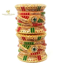 Suprimo Bridal Wedding Fashion Chuda Set For Jewelry Bracelet Women & Girl's