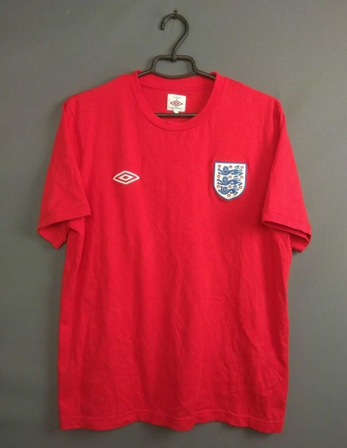England Jersey Training Size XL Shirt Soccer Football Umbro ig93 