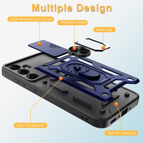 For Samsung Galaxy A35 Mag-Safe Case Stand Cover+Tempered Glass Screen Protector - Zdjęcie 41 z 83