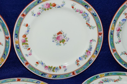 Platos de pan y mantequilla Royal Doulton Satsuma E5692- (5) 6 1/4" - Imagen 4 de 6