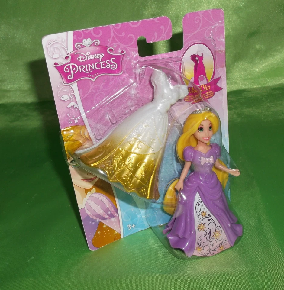 Disney MAGICLIP Puppe RAPUNZEL Blüten Ornamente +2tes Kleid NEU OVP magi clip - Bild 1 von 1
