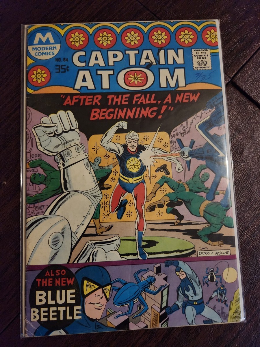 Captain Atom #84 1977 MODERN COMIC BOOK 6.0 DITKO ART V17-130 | eBay