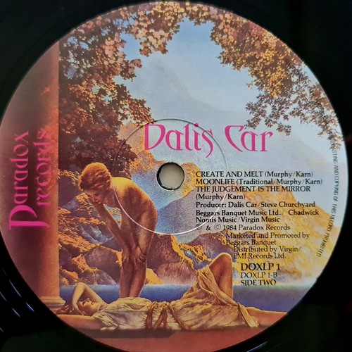 Dalis Car – The Waking Hour - Original 1984 Near Mint Avant-Garde Vinyl LP - Picture 6 of 6