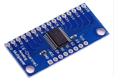 CD74HC4067 16 Channel Analogue/Digital Multiplexer Demultiplexer Breakout Board
