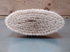 BORSTIQ ORIGINAL PURE GOAT HAIR BODYBRUSH/GROOMING BRUSH  WITH STRAP - LARGE