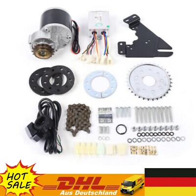 Elektrofahrrad Umbausatz Bürstenmotor DIY E-Bike Conversion Kit DC 36 V