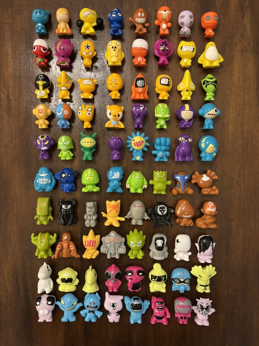 100% COMPLETE SET Series 1 Gogos Crazy Bones w/ Mosh Hiraku