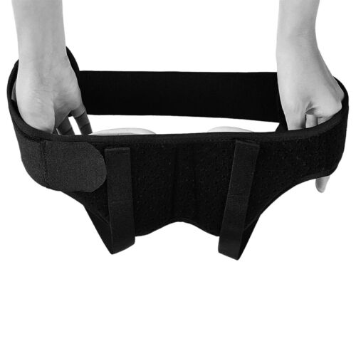 Pain Relief Truss Brace Men Hernia Support Double Inguinal Groin Hernia Belt - Picture 7 of 10