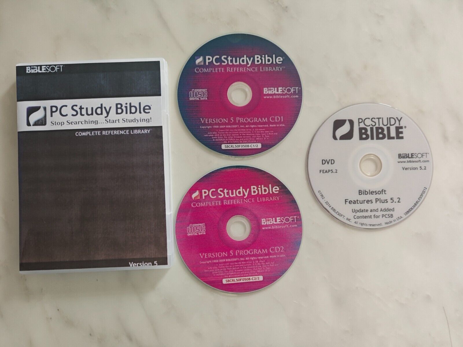 S L1600 Biblesoft 2014 - Pc Study Bible Complete Reference Library Dvd Rom Version 5.2