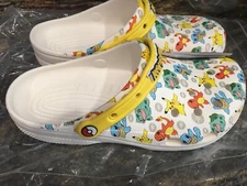 NEW Mens Crocs Pokemon 2  Clogs, size 12            shoes