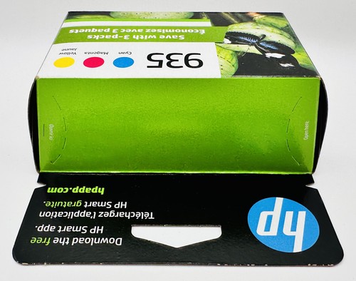 NEW Genuine OEM HP 935 3-Pack Colors | Cyan Magenta Yellow (Expires 10/2025) - Picture 7 of 9