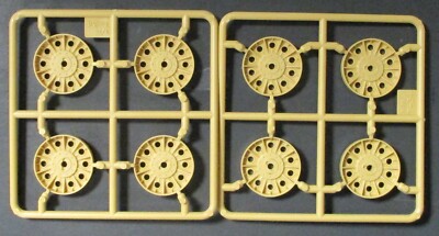 Academy 1/35th Scale German T-34/76 747(r) - Parts Tree L x 2 from Kit No. 13502