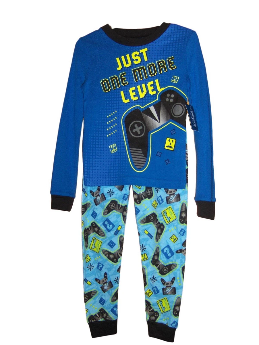 Video Game Boys Pajamas Gamers Snug Fit Gaming Lovers Sleepwear SZ