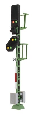 Viessmann 4724 Licht-Blocksignal mit Vorsignal und Multiplex-Technologie H0