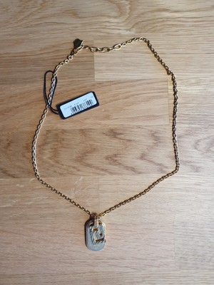 Versace Goldkette - Greca Necklace with pendant DG18156-DJMT-KOT