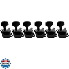 Musiclily 6 inline Semi Closed Guitar Tuners Tuning Pegs Keys Machine Heads S