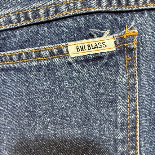 Vintage Bill Blass 80’s Super High Waist Mom Pleated Jeans. Size 14 - Picture 7 of 10